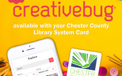Creativebug Database Now Available for All CCLS Library Card Holders