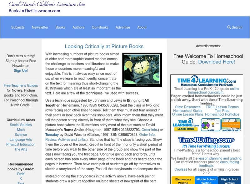 Carol Hurst’s Children’s Literature Site