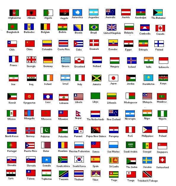 Flags of All Countries