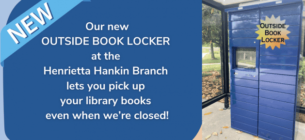 Henrietta Hankin Branch Book Locker Now Available