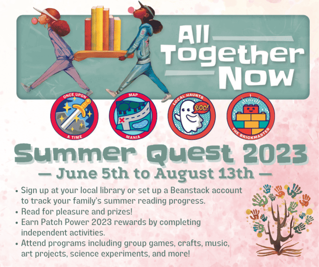 Summer Quest 2023 for Kids, Teens and Adults