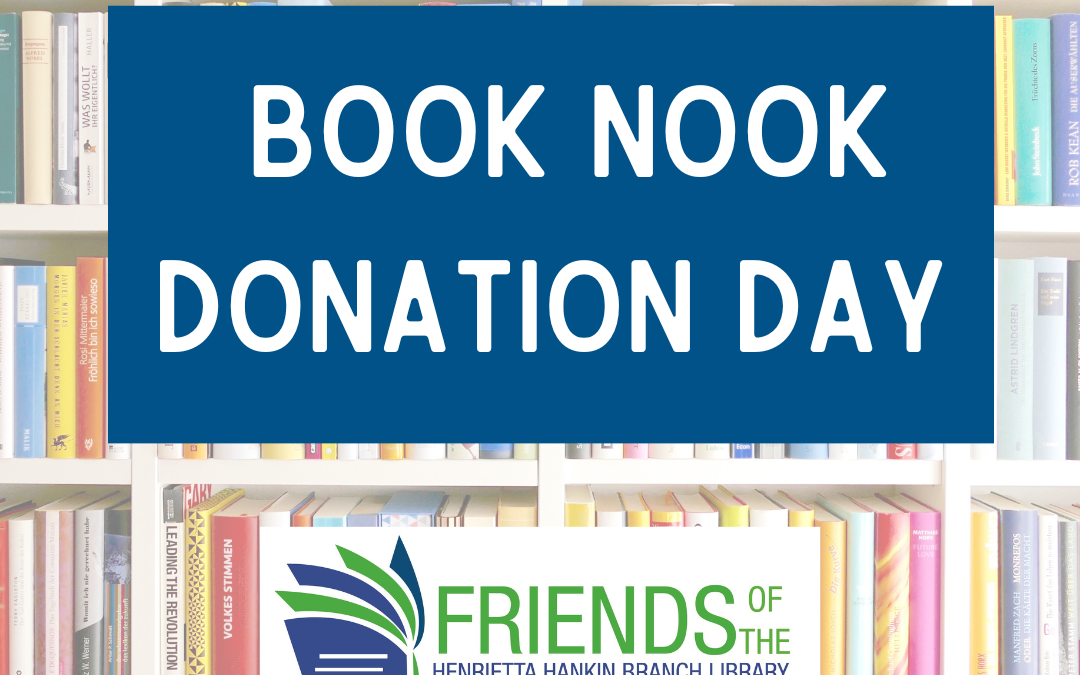 Book Nook Donation Day