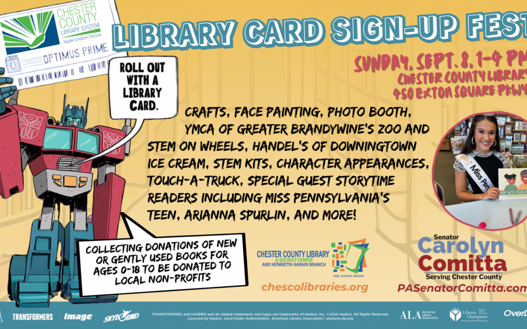 Roll Out to the Library this September for Library Card Sign-Up Month