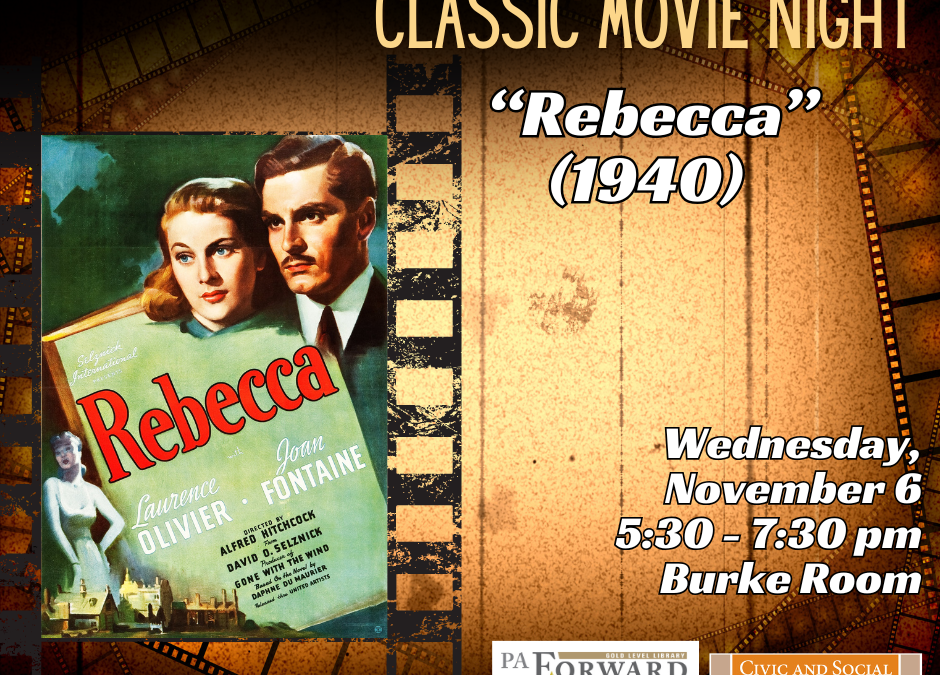 Classic Movie Night: “Rebecca” (1940)