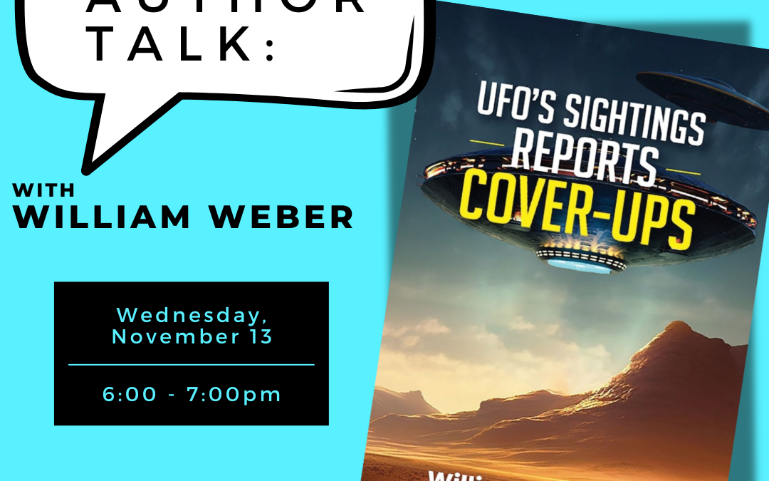 Local Author Talk with William Weber