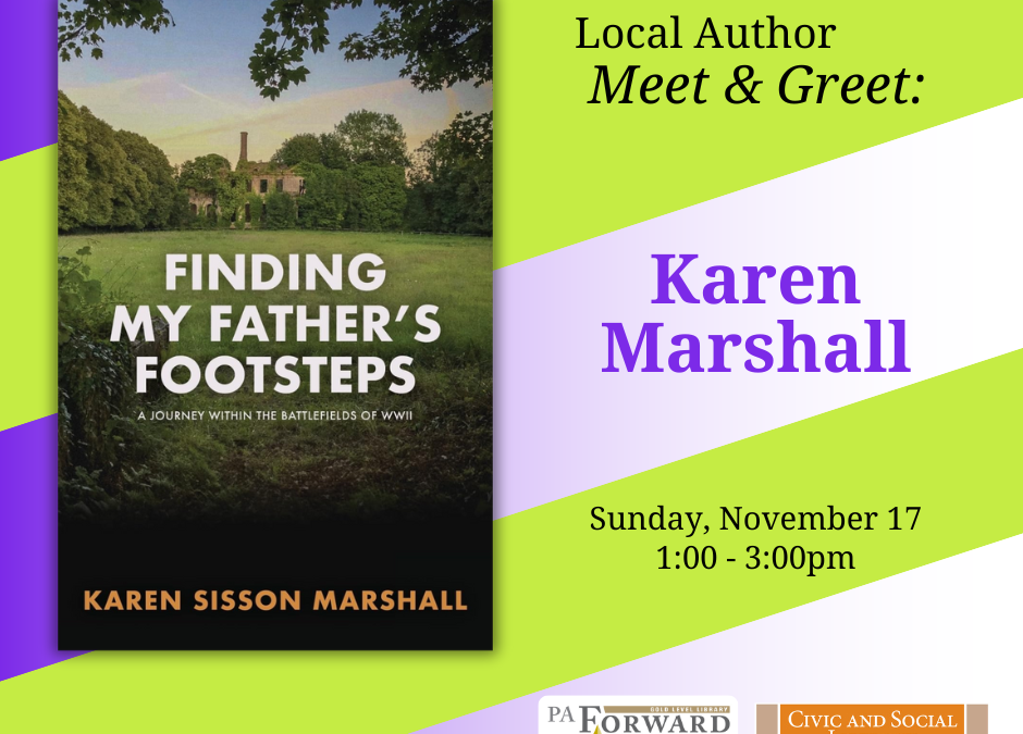 Local Author Meet & Greet with Karen Marshall