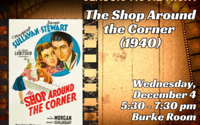 Classic Movie Night: The Shop Around the Corner (1940)