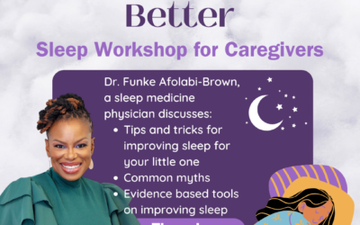 Sleep Workshop for Toddlers and Preschoolers