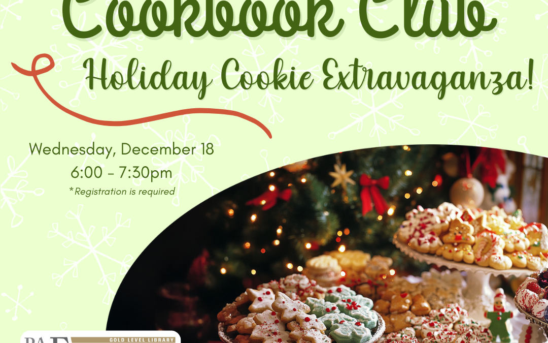 Cookbook Club: Holiday Cookie Extravaganza!