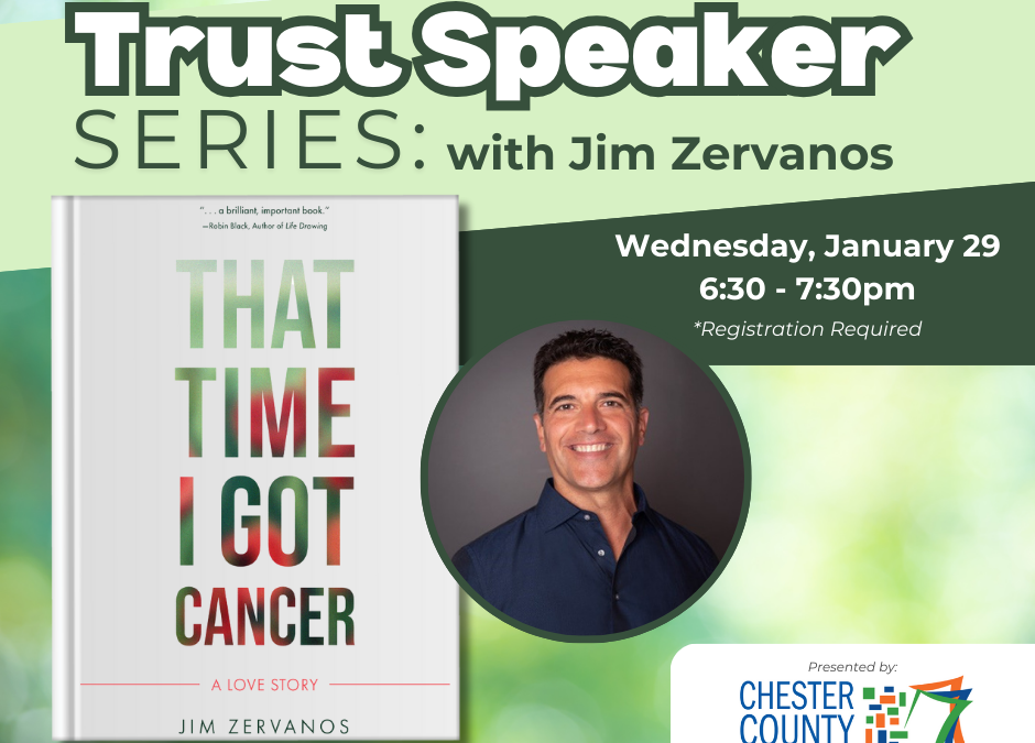 Trust Speaker Series: Author Jim Zervanos