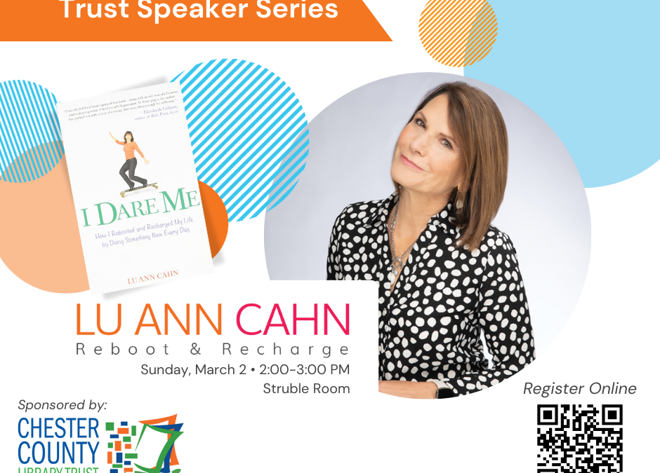 Lu Ann Cahn, Emmy-Winning Journalist and Author, to Speak on Career Transformation and Empowerment