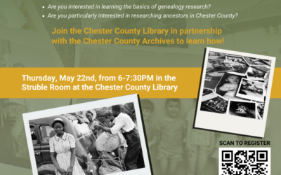 Genealogy Research: CCL and Chester County Archives