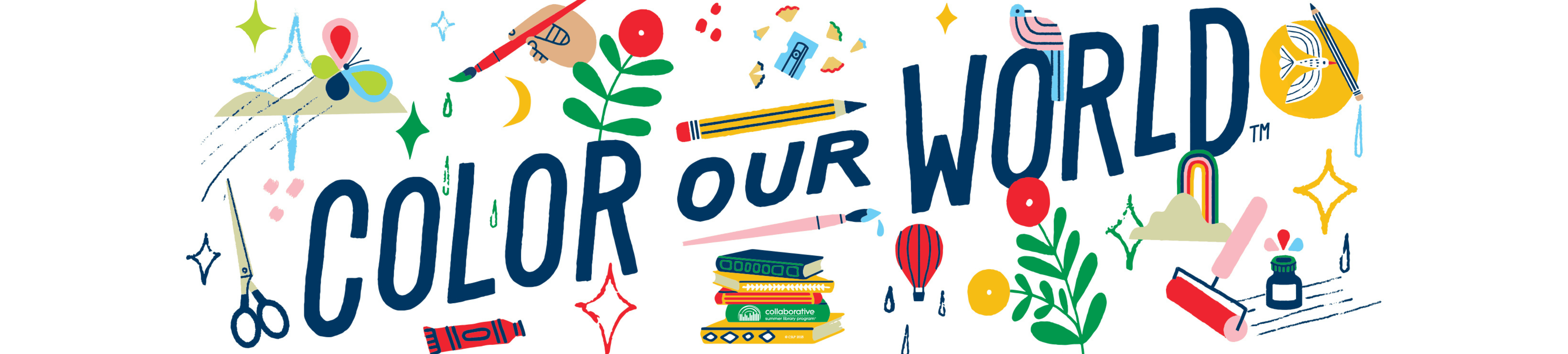 Website Header Color Our World logo