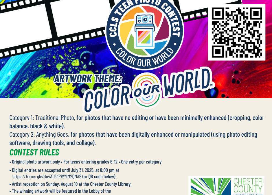 Chester County Library System Teen Photo Contest