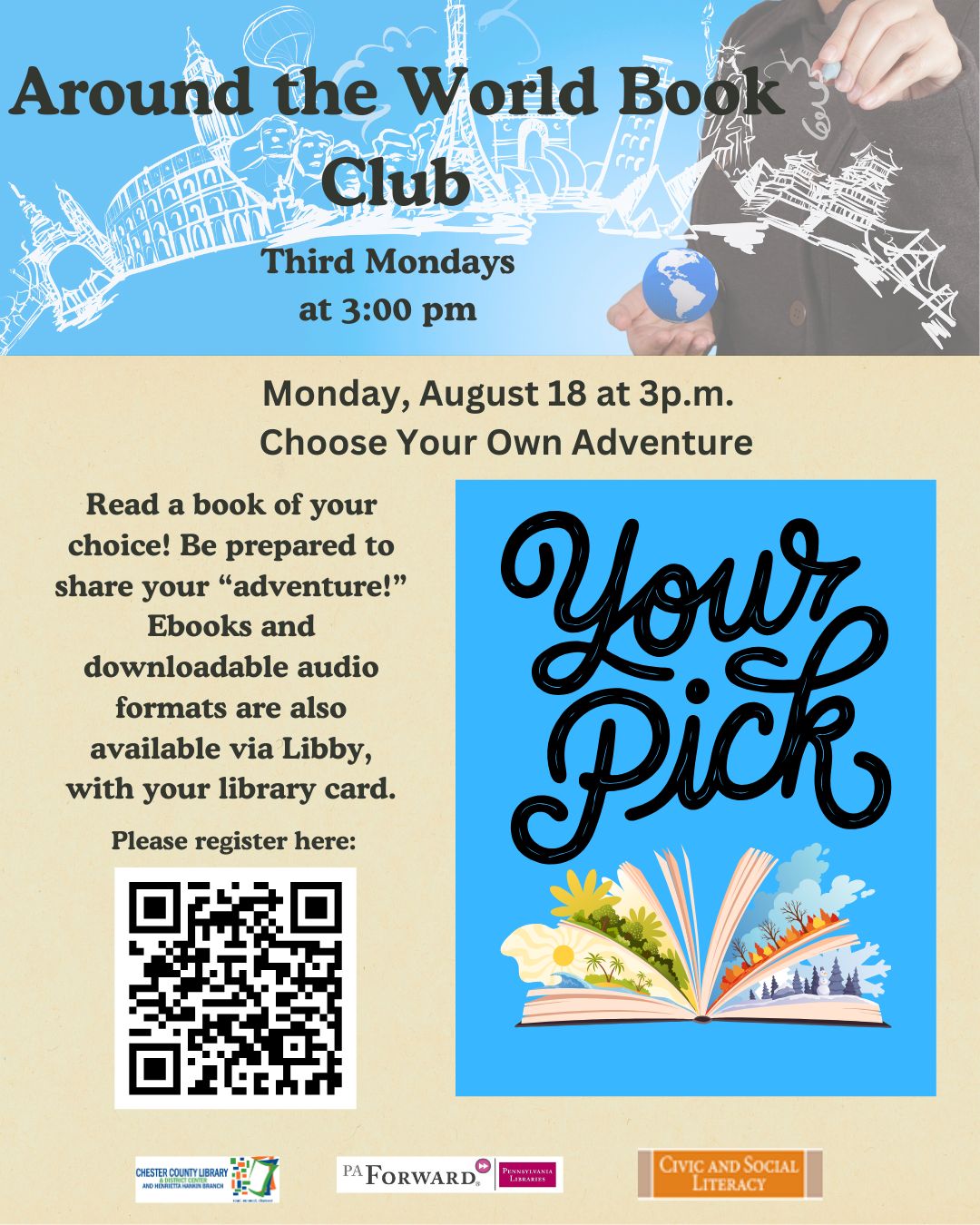 YourPick image of Around the World Book Club event