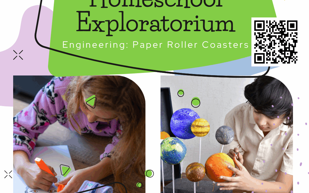 Homeschool Exploratorium: Engineering Paper Roller Coasters