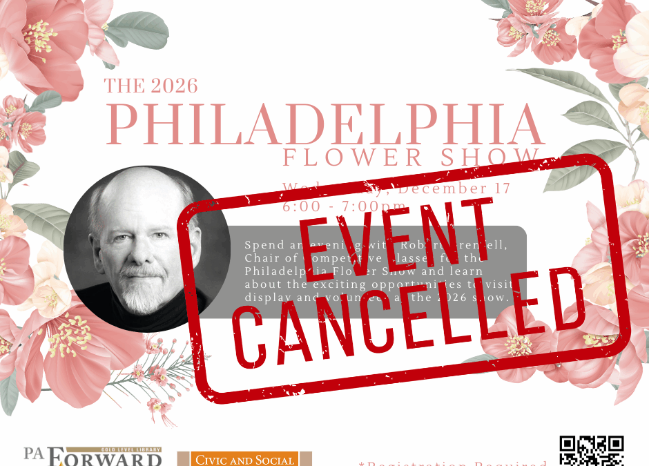 The 2026 Philadelphia Flower Show Info Night