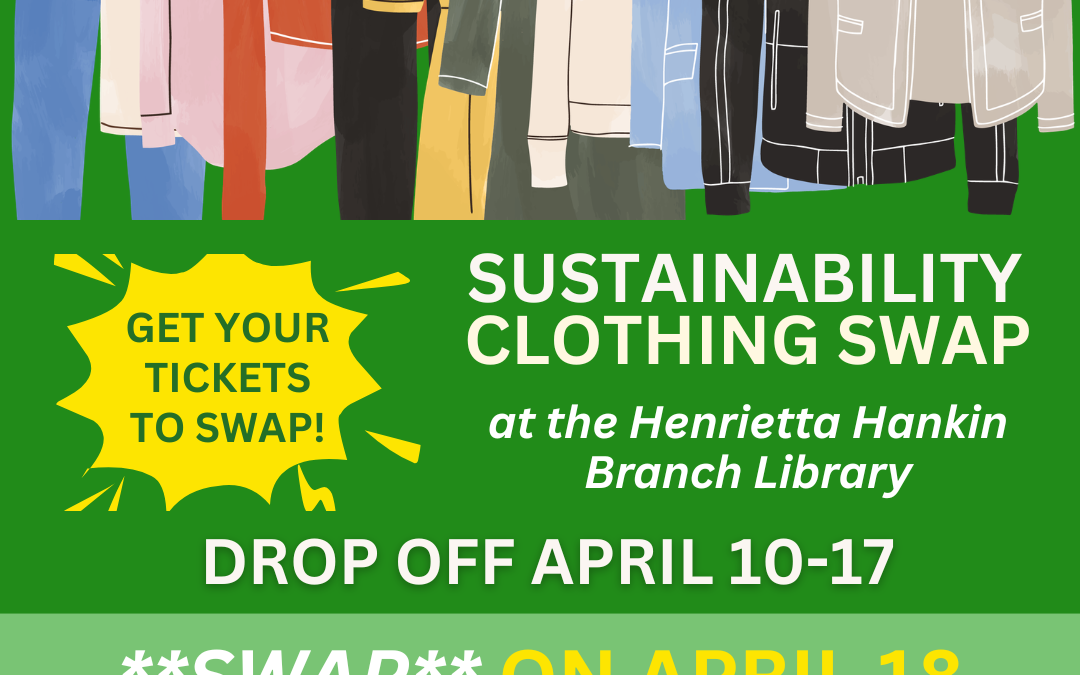 Spring Clothing Donation Drop Off Days and Swap Meet