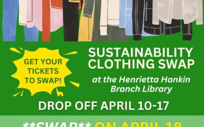 Spring Clothing Donation Drop Off Days and Swap Meet