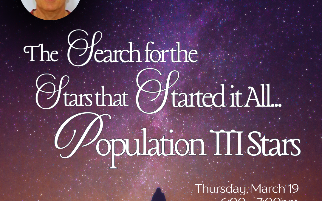 The Search for the Stars that Started it All