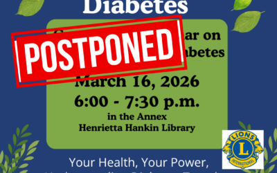 Understanding Diabetes: A Community Seminar