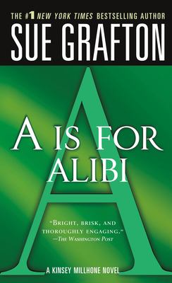 image of book jacket for A is for Alibi
