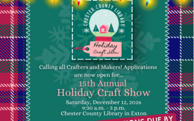 Holiday Craft Show Vendor Applications Now Open
