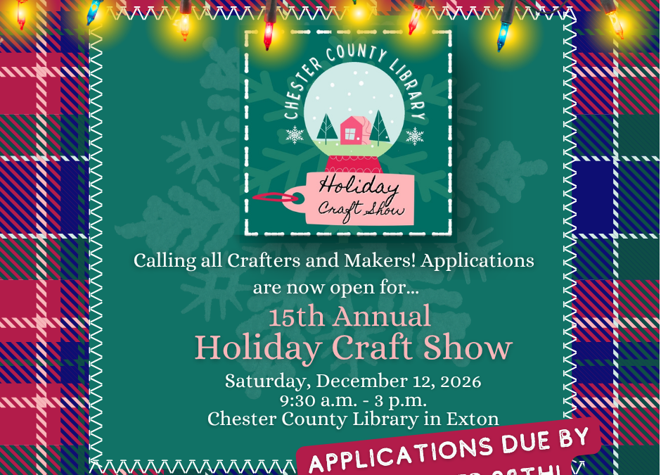 Holiday Craft Show Vendor Applications Now Open